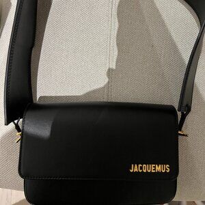 Jacquemus Le Carinu Black Shoulder Bag